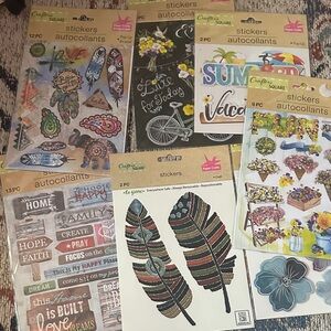 Colorful Sticker Collection